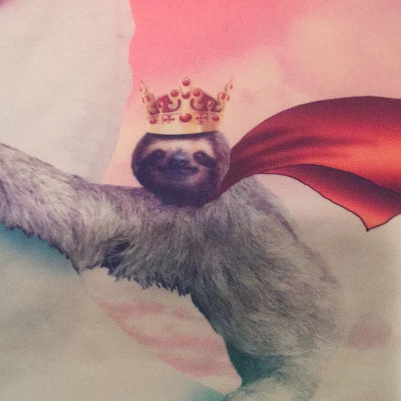 Mr. GuGu and Miss Go sloth unicorn sweatshirt - Picture 3 of 3